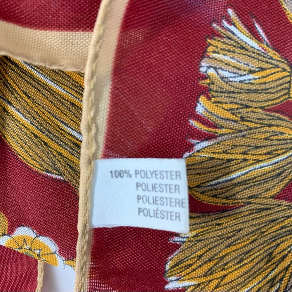 Vintage PARIS Landmark Eiffel Tower Souvenir Square Scarf Wrap - Picture 4 of 8
